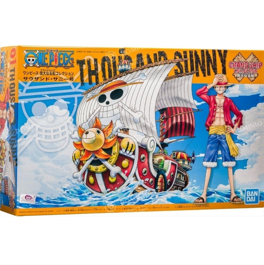 Onepiece Thousand Sunny Adventure Set - Red and Blue